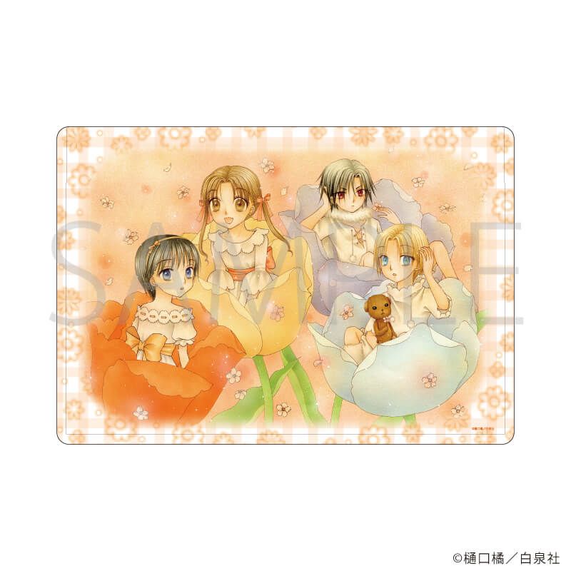 キャラクリアケース「学園アリス」01/佐倉蜜柑&今井蛍&日向棗&乃木流架