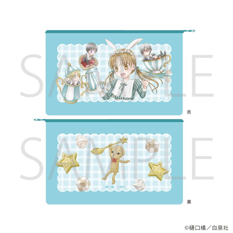キャラポーチ「学園アリス」01/佐倉蜜柑&今井蛍&日向棗&乃木流架