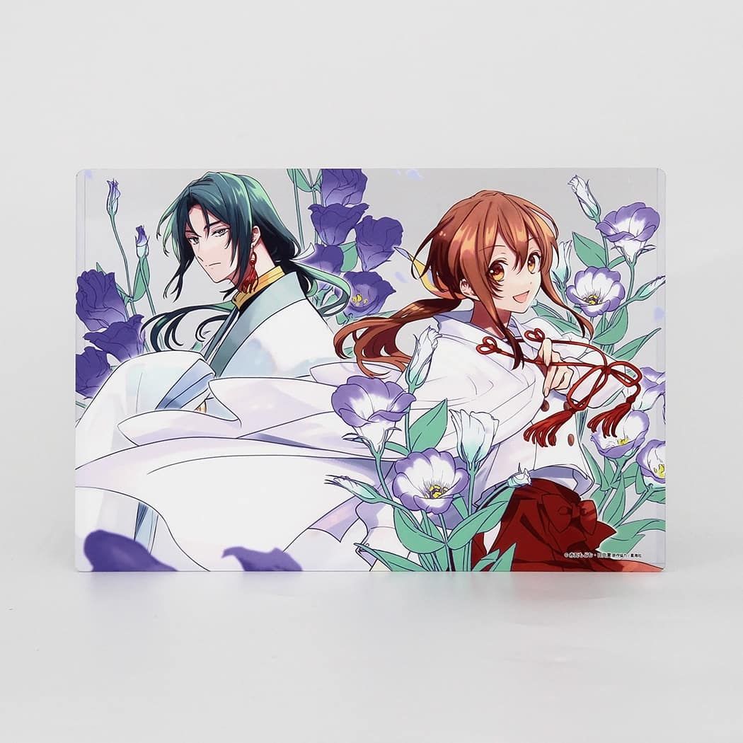 キャラクリアケース「神さま学校の落ちこぼれ」01/ナギ＆月読命