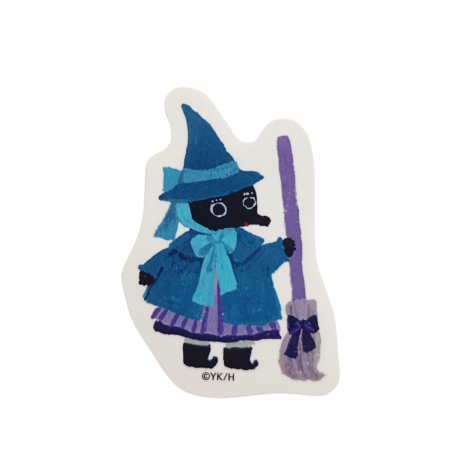 【もぐらちゃんのハロウィン】ダイカットステッカー3枚セット
