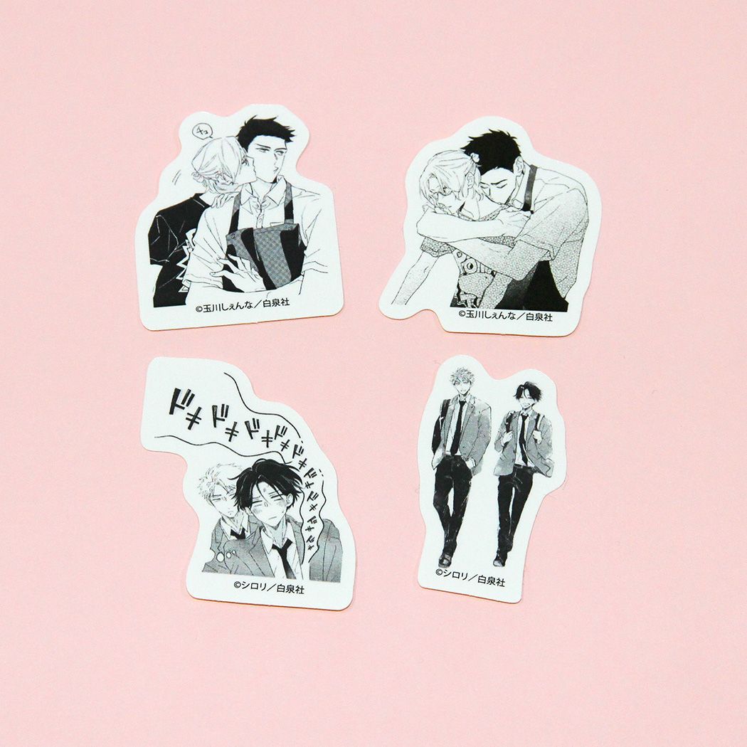 フレークシール(13枚セット)「花丸漫画100号記念フェア」01/デザインA