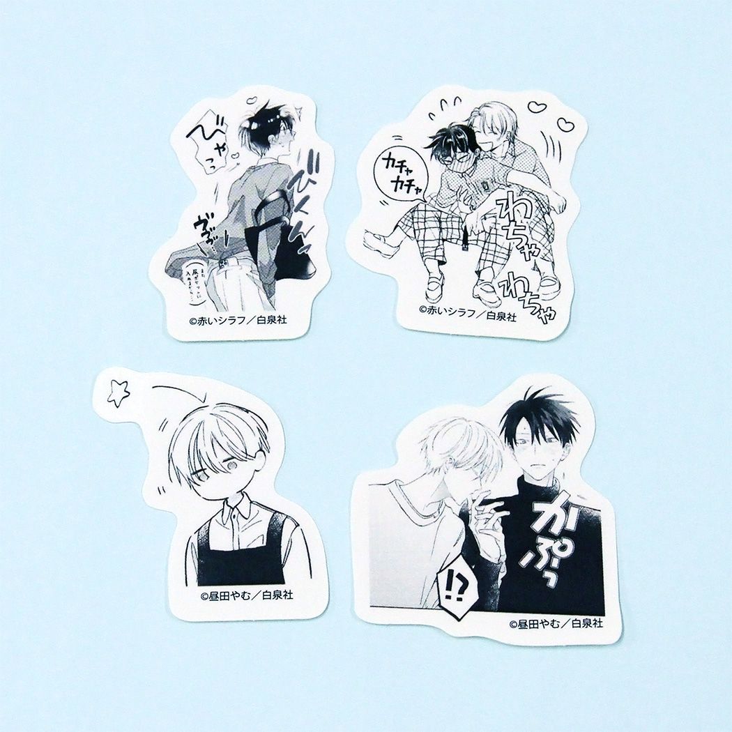 フレークシール(13枚セット)「花丸漫画100号記念フェア」02/デザインB