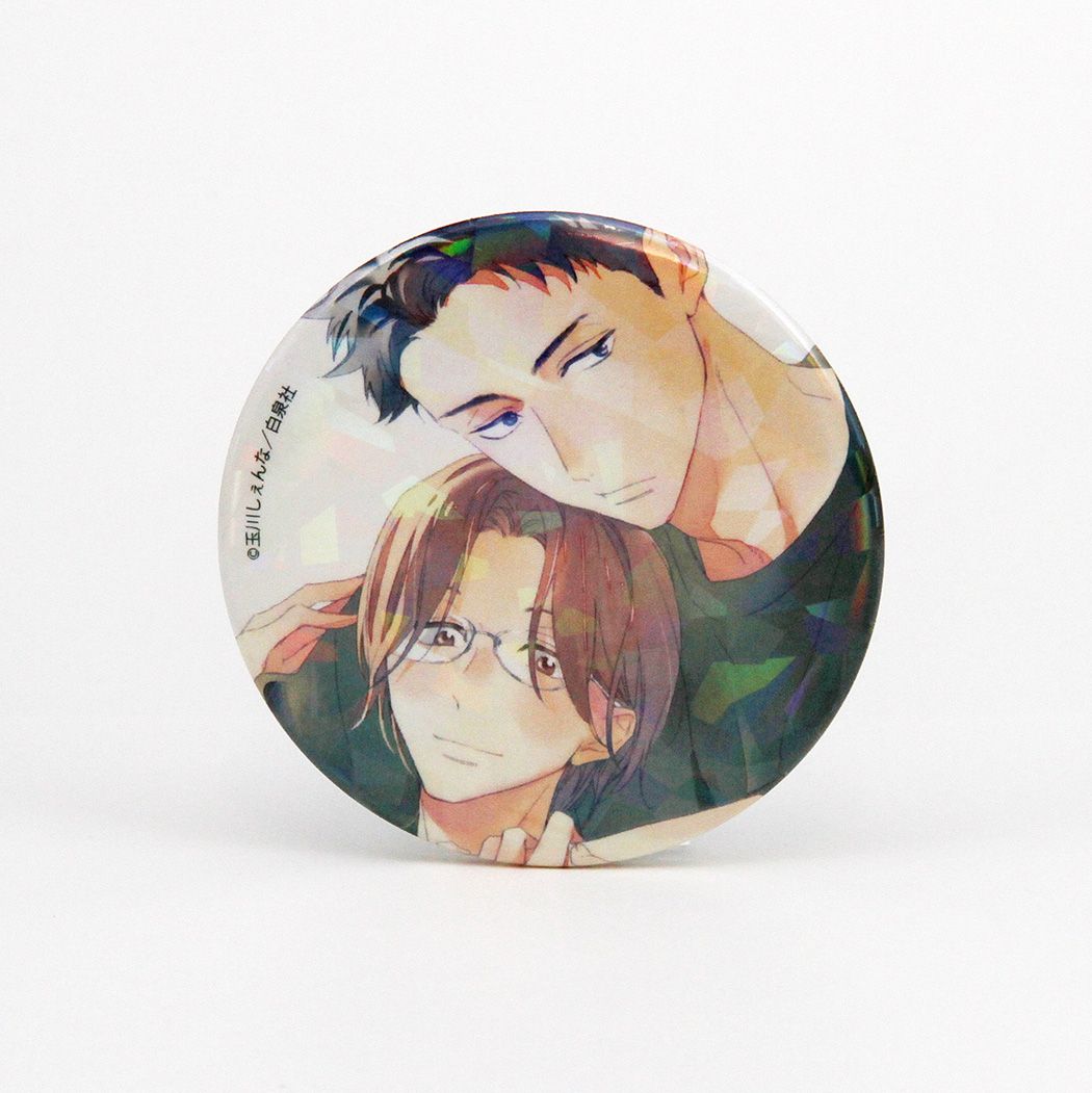 白泉社漫画商店｜ホログラム缶バッジ(57mm)「花丸漫画100号記念フェア