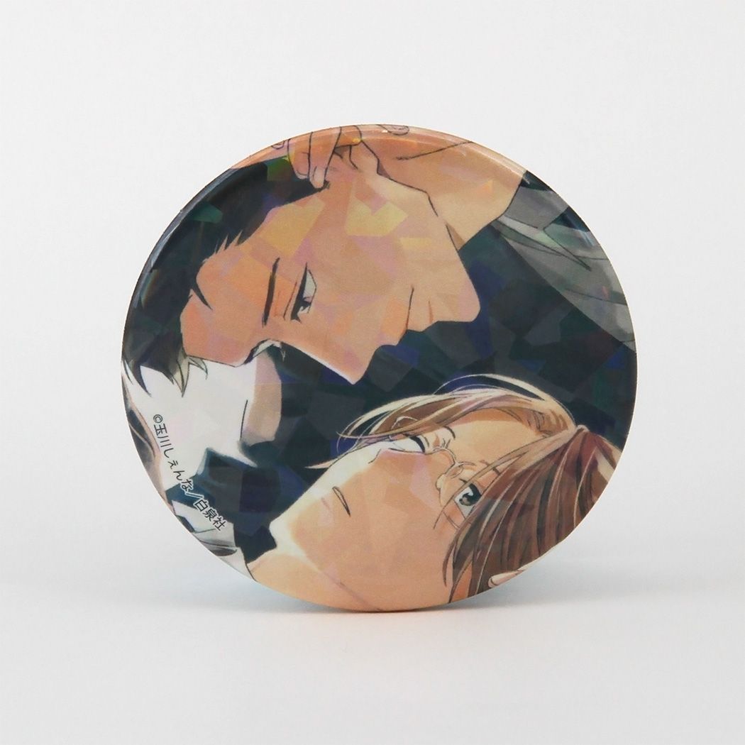 ホログラム缶バッジ(57mm)「花丸漫画100号記念フェア」01/ブラインド(20種)