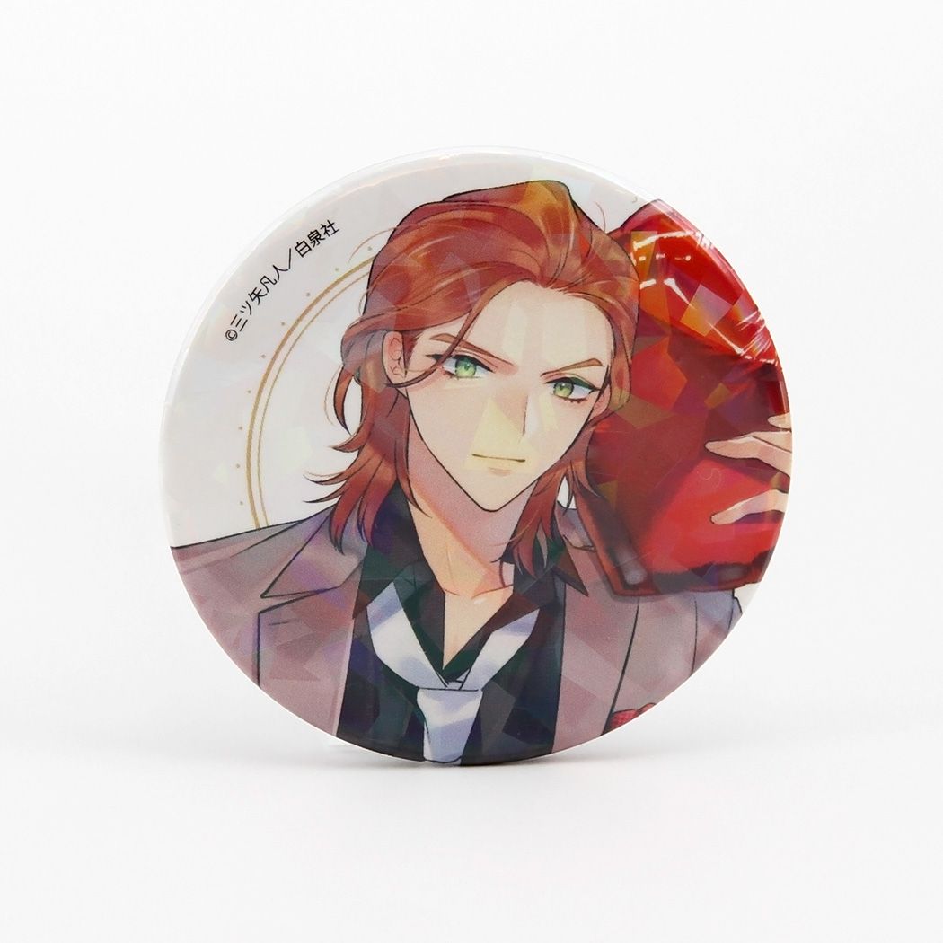 ホログラム缶バッジ(57mm)「花丸漫画100号記念フェア」01/ブラインド(20種)