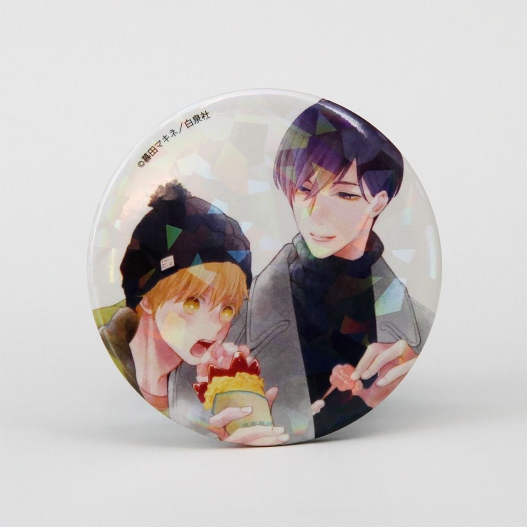 白泉社漫画商店｜ホログラム缶バッジ(57mm)「花丸漫画100号記念フェア