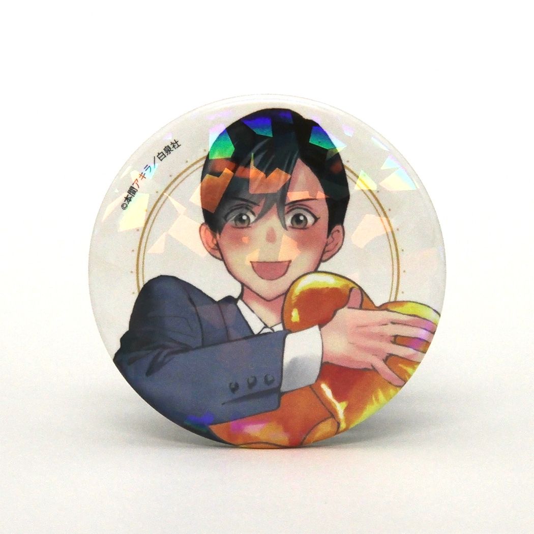 ホログラム缶バッジ(57mm)「花丸漫画100号記念フェア」02/ブラインド(20種)