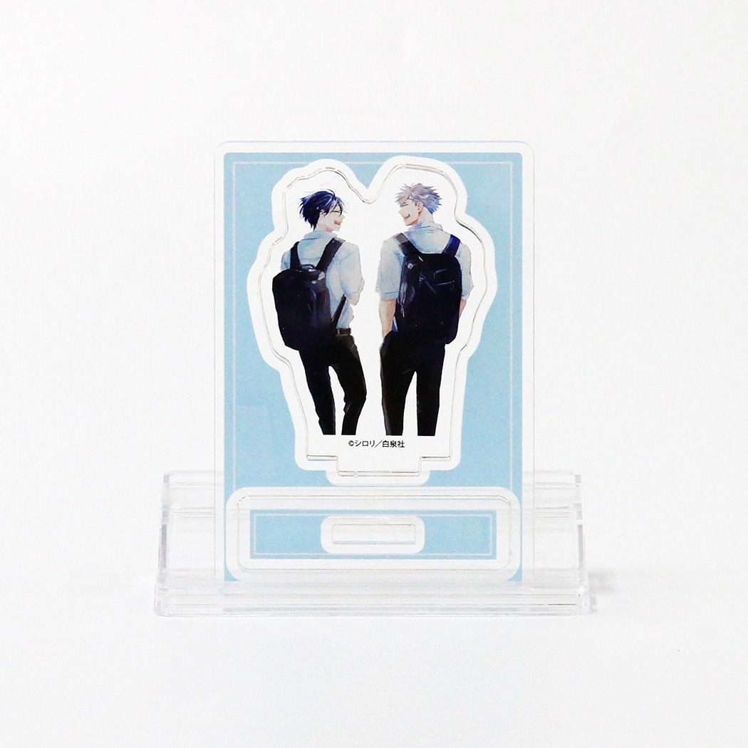 ミニアクリルスタンドプレート「花丸漫画100号記念フェア」02/帰り道はずっと君と