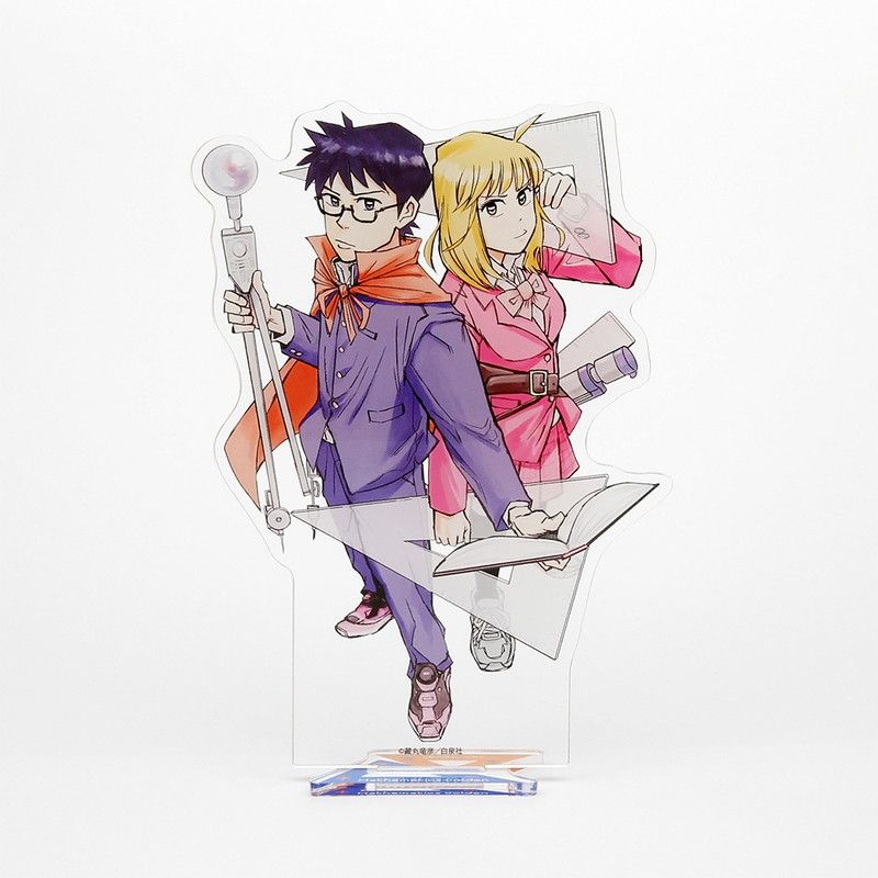 アクリルスタンド「数学ゴールデン」01/小野田春一&七瀬マミ