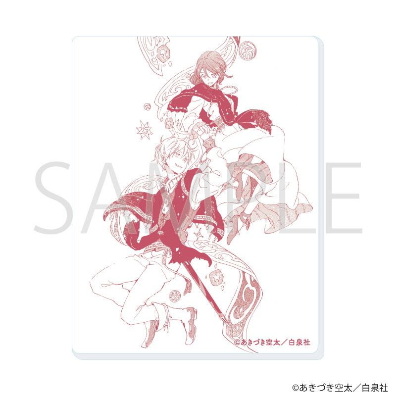 希少　赤髪の白雪姫　白雪＆ゼン　アクリルバッジ 白泉社漫画商店｜アクリルカード「赤髪の白雪姫」04