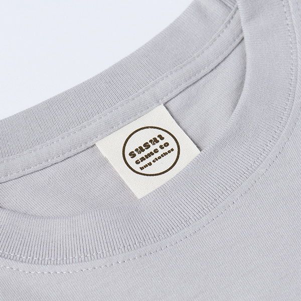 【MOE】Tシャツ(田中達也/「おすしが ふくを かいにきた」/ロゴ）/ユニセックスM