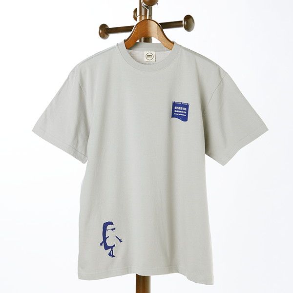 【MOE】Tシャツ(田中達也/「おすしが ふくを かいにきた」/ロゴ）/ユニセックスM