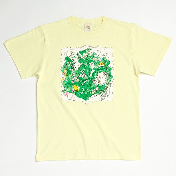 【MOE】Tシャツ(北澤平祐/「ルッコラのちいさなさがしものやさん」/カラーイラスト）/ユニセックスM