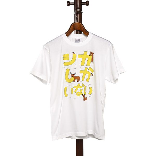 【MOE】Tシャツ（キューライス/シカしかいない/ロゴ）/ユニセックスM
