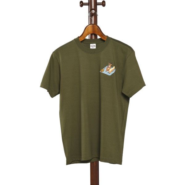 【MOE】Tシャツ（キューライス/シカしかいない/レジャー）/ユニセックスM