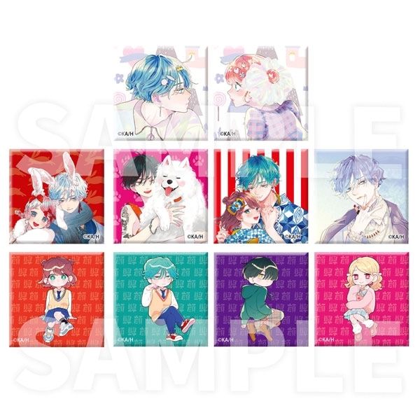 【漫画商店】トレーディング缶バッジ（安斎かりん/顔だけじゃ好きになりません/単品）