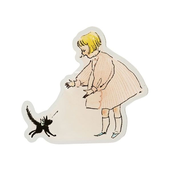 【MOE】アクリルクリップ(くらはしれい「こねこのトトはおるすばん」おいで)