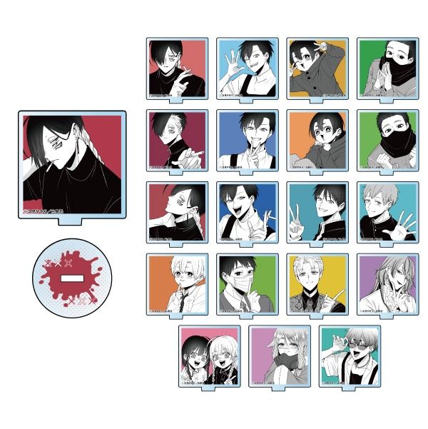 【漫画商店】スクエアミニアクリルスタンド（次見やをら/拷問バイトくんの日常）