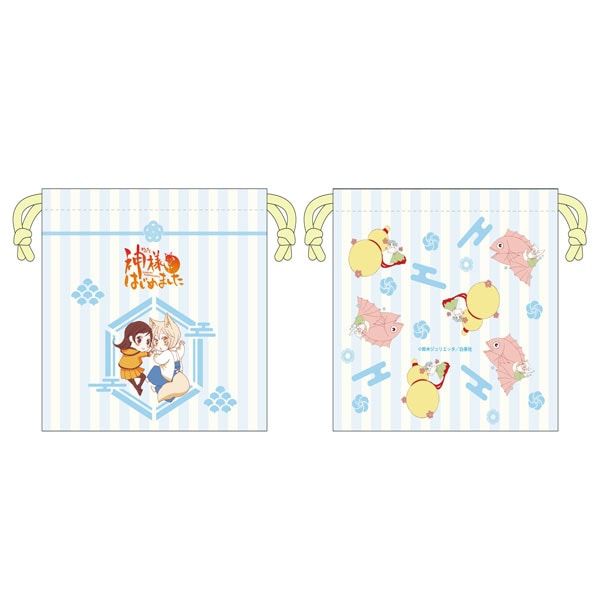 【漫画商店】巾着&缶ミラー（鈴木ジュリエッタ/神様はじめました）