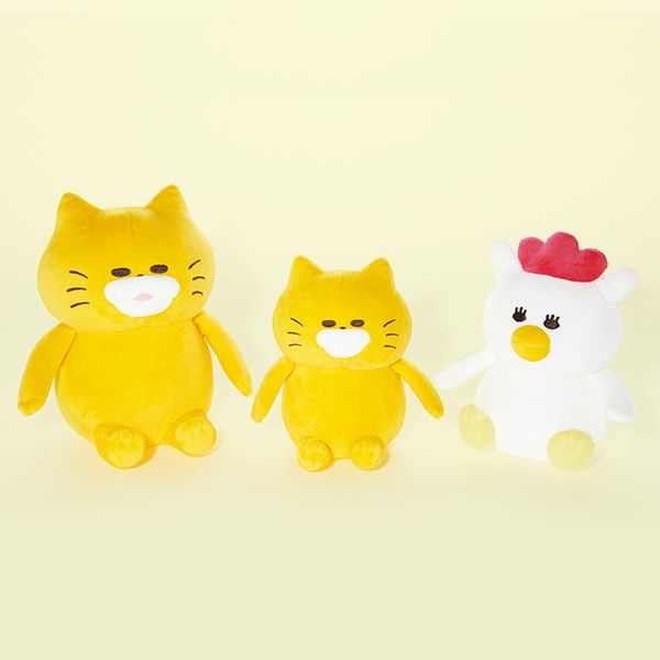 【ノラネコぐんだん】ぬいぐるみ（すわるノラネコ/S）