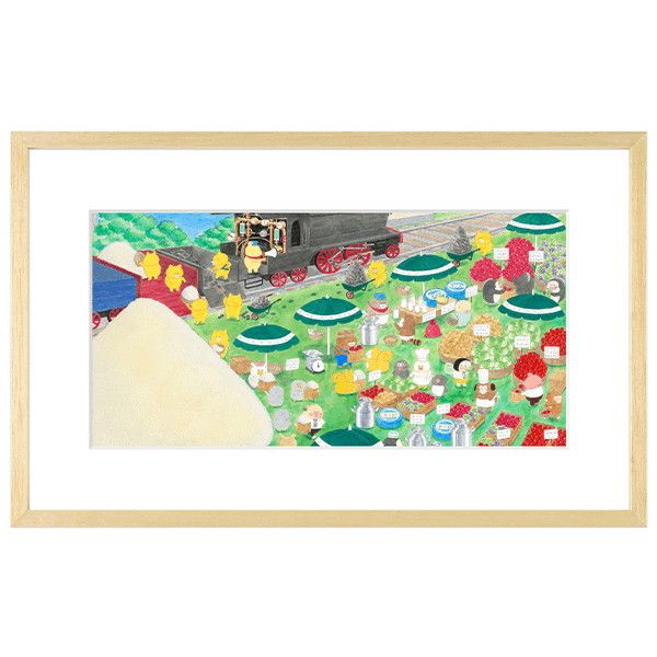 【ノラネコぐんだん】複製原画（きしゃぽっぽ）【同梱不可】