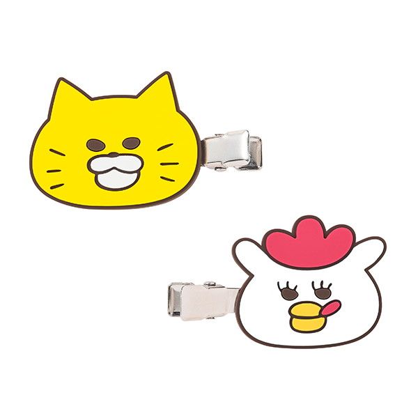 【ノラネコぐんだん】前髪クリップ（ノラネコとマーミーちゃん）