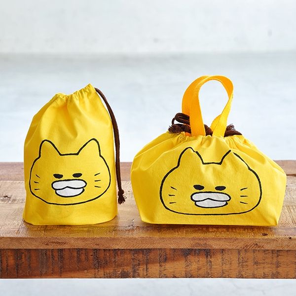 【ノラネコぐんだん】ランチ巾着