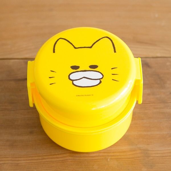 【ノラネコぐんだん】 丸型ランチボックス２段
