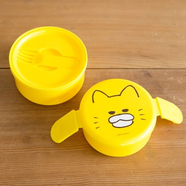 【ノラネコぐんだん】 丸型ランチボックス２段