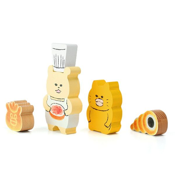 kodomoe shop｜【ノラネコぐんだん】絵本のつみき （5ピース