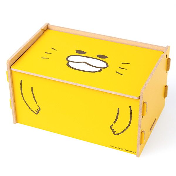 【ノラネコぐんだん】 フタ付き収納ボックス