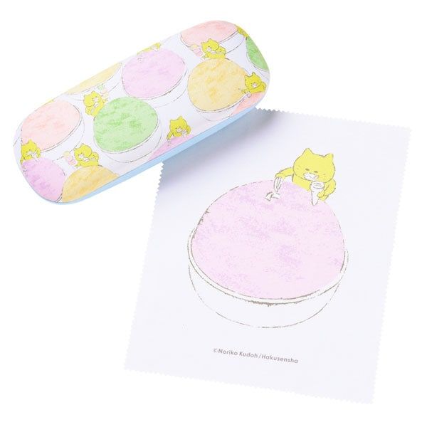 【ノラネコぐんだん】メガネケース（アイス）