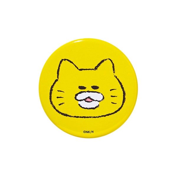 【ノラネコぐんだん】缶バッジ（かお）