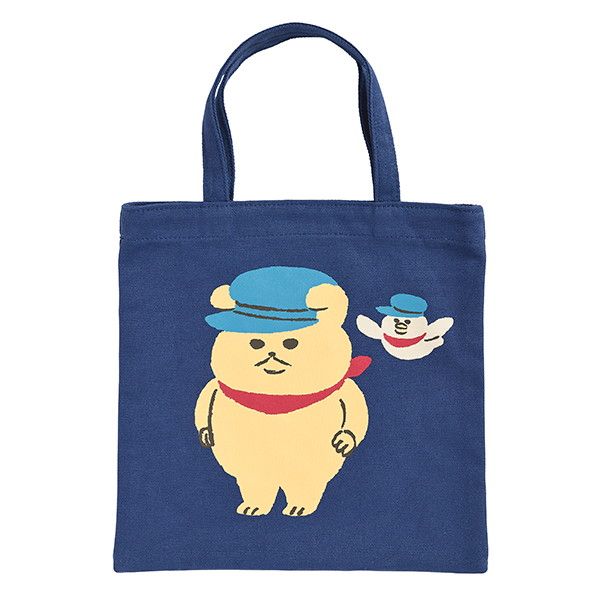 【ノラネコぐんだん】ミニトート（きしゃぽっぽ）