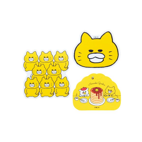 【ノラネコぐんだん】モバイルステッカー