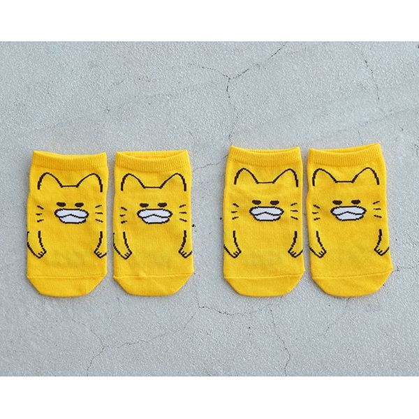 【ノラネコぐんだん】KIDSソックス/13-15cm