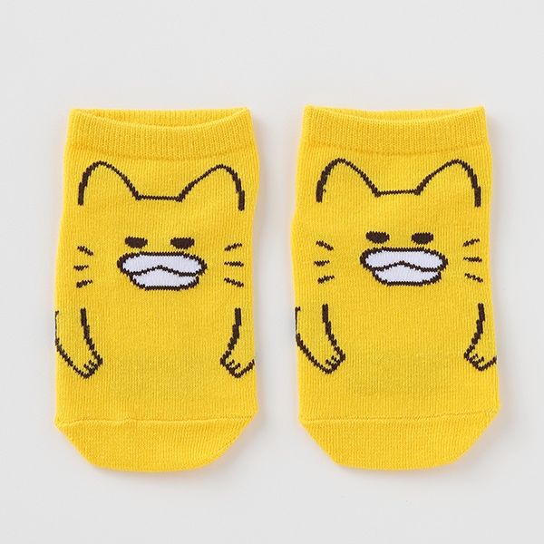 kodomoe shop｜【ノラネコぐんだん】KIDSソックス/16-18cm｜ 白泉社