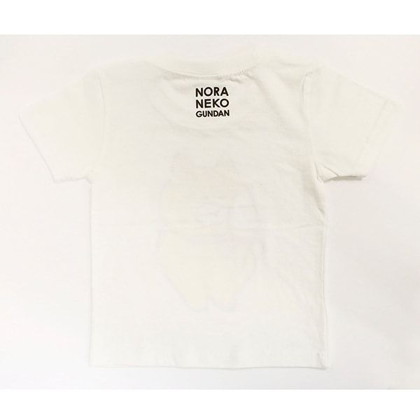 【ノラネコぐんだん】Tシャツ （ソフトクリーム）キッズ/黒 120cm