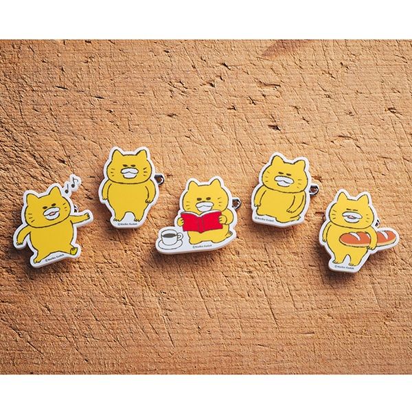 【ノラネコぐんだん】アクリルバッジ（全10種）/フランスパン