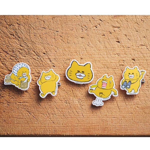 kodomoe shop｜【ノラネコぐんだん】アクリルバッジ（全10種）/正座