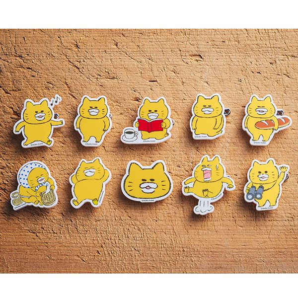 kodomoe shop｜【ノラネコぐんだん】アクリルバッジ（全10種