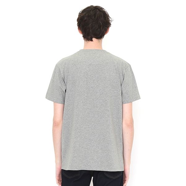 【でんしゃのずかん】大人Tシャツ（蒸気機関車）/M