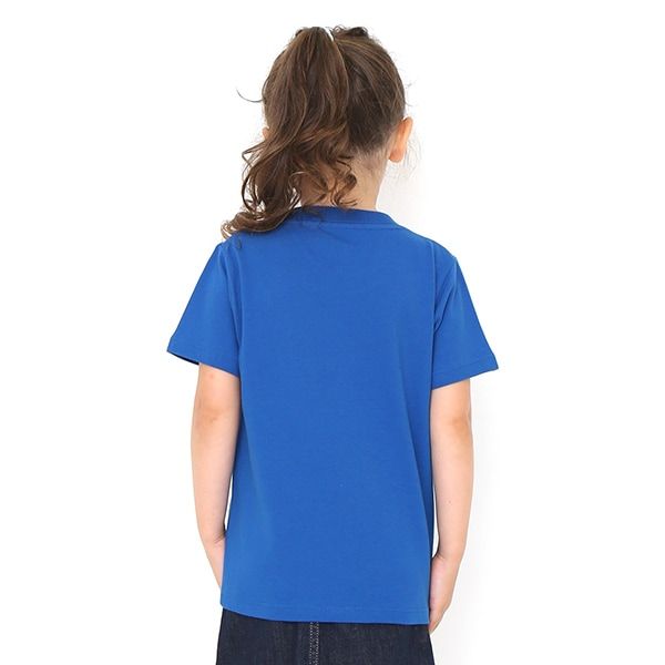 【でんしゃのずかん】キッズTシャツ（かがやき）/120cm