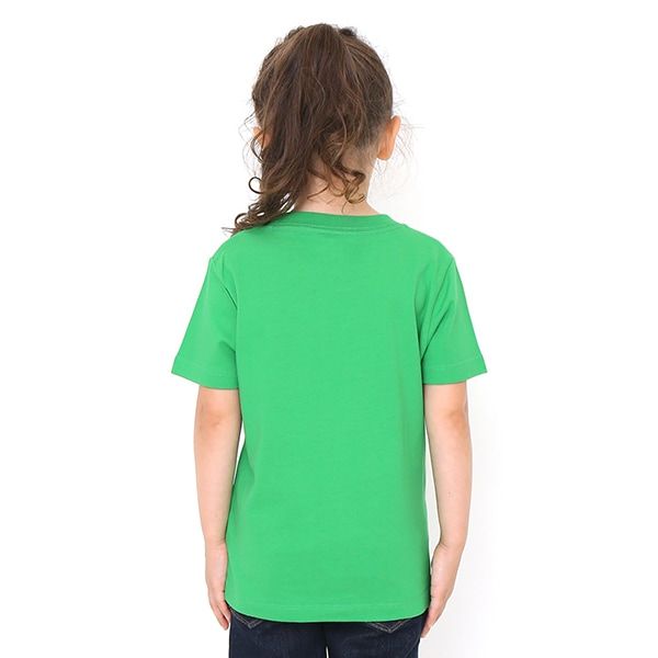 【でんしゃのずかん】キッズTシャツ（はやぶさ）/120cm