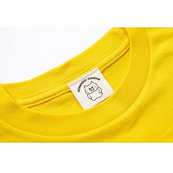 【ノラネコぐんだん】長袖Tシャツ マーミーちゃん 黄/キッズ 130cm