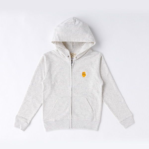 kodomoe shop｜【ノラネコぐんだん】キッズジップパーカー（ノラネコ