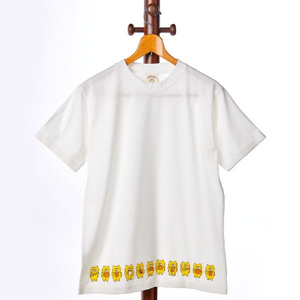 【ノラネコぐんだん】Tシャツ（パン）/130cm