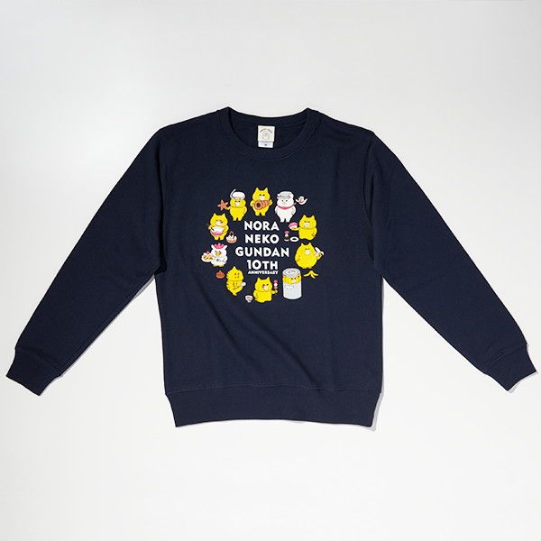 kodomoe shop｜【ノラネコぐんだん】トレーナー（10TH）/キッズ140cm