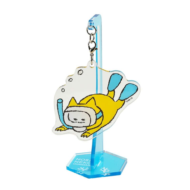 【ノラネコぐんだん】 ゆらゆらアクリルスタンド　もぐる