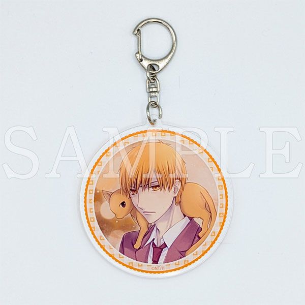 【漫画商店】アクリルキーホルダー付きブレンドティー（高屋奈月/フルーツバスケット/プリント缶/草摩夾）